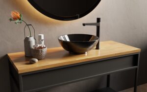 VERONA BLACK GLOSS, decorative structure